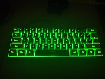 macbook pro: Kompakt RGB işıqlı mexaniki klaviatura - 60% lay-out: ox blokusuz — 5