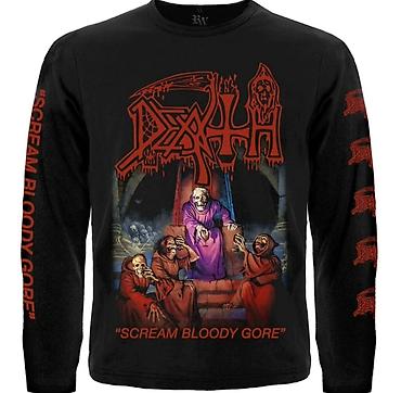 cactus jack: Лонгслив в стиле heavy metal / black metal с крупными тематическими — 7