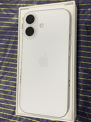 aiphone x: IPhone 17, Б/у, 256 ГБ, Белый, Зарядное устройство, 100 % — 1