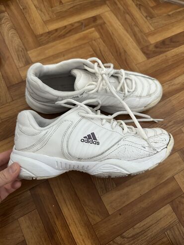 Кроссовки и спортивная обувь: Кроссовки, 38, Adidas, Б/у, цвет - Белый, Самовывоз