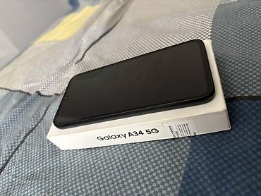 Samsung Galaxy A34 5G, 128 GB, rəng - Qara, İki sim kartlı lalafo.az -da Samsung Galaxy A34 5G, 128 GB, rəng - Qara, İki sim kartlı