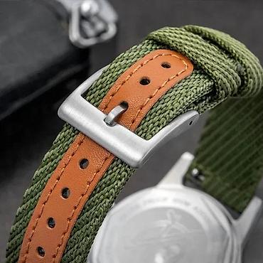 Ručni satovi: ADDIESDIVE AD2088 - 36mm - Zelena Potpuno nov muški sat ADDIESDIVE — 8