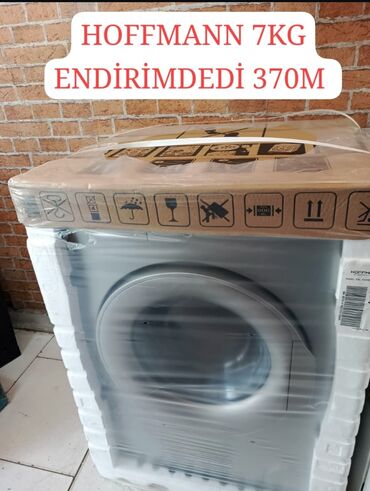 Paltaryuyan maşınlar: Paltaryuyan maşın Hoffmann, 7 kq, Yeni, Yarımavtomat, Qurutma var, Kredit yoxdur, Ödənişli çatdırılma