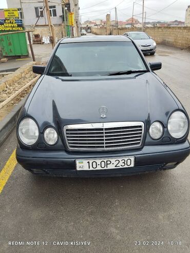 mercedes qiymetleri: Mercedes-Benz E 230: 2.3 l | 1996 il Sedan