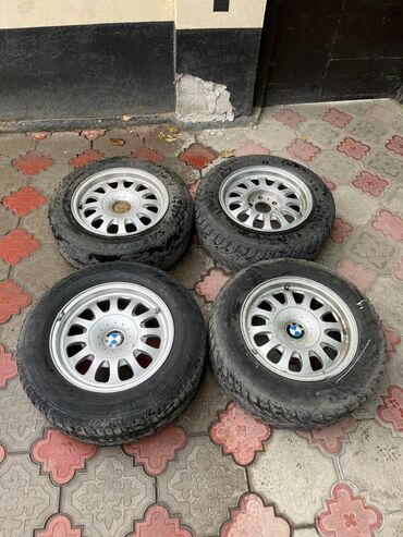 диски на е34: Колеса в сборе 205 / 65 / R 15, Лето, Б/у, Комплект, Легковые, Литые, отверстий - 5