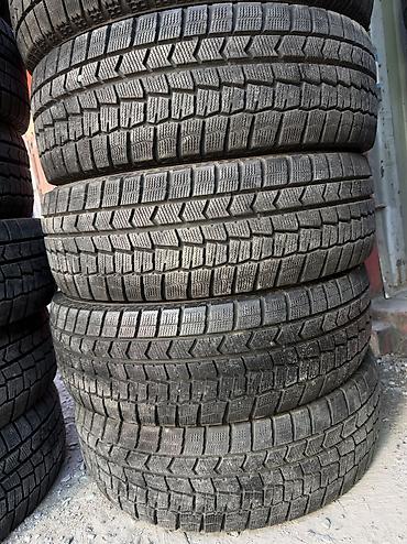 Шины 215 / 60 / R 17, Зима, Б/у, Комплект, Легковые, Япония, Dunlop