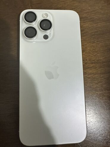 кытайский айфон: IPhone 15 Pro, Б/у, 512 ГБ, White Titanium