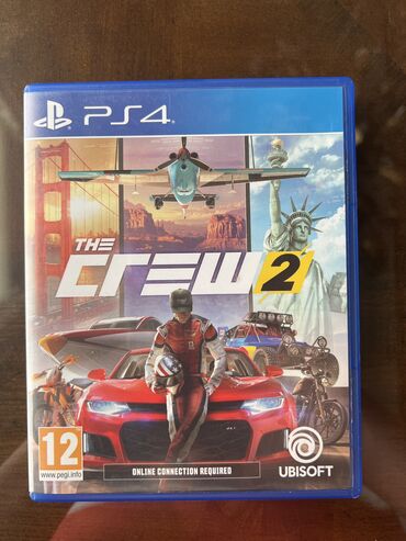 playstation satış: PS4 üçün “The Crew 2” oyunu. İdeal veziyyetdedir. Qutusundan yeni