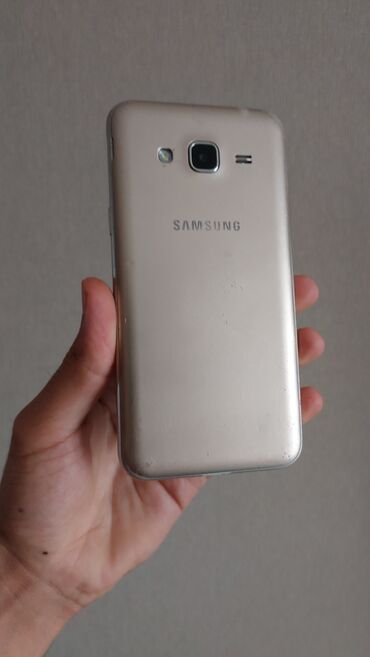 Samsung Galaxy J3 2016, 8 GB, rəng - Qızılı, Sensor