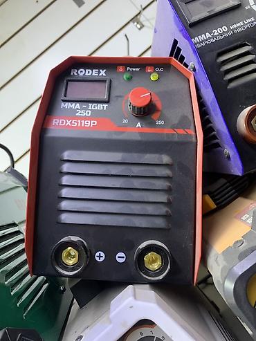 родекс сварка: Сварочный инвертор RODEX RDX5119P MMA-IGBT 250 - Диапазон сварочного — 1