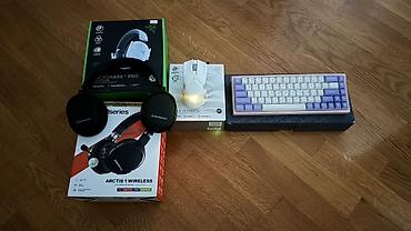 notebook: Игровой набор периферии В комплекте: - Механическая клавиатура — 1