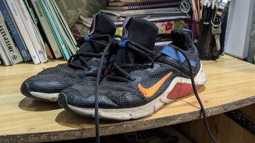 Кроссовки и спортивная обувь: Мужские кроссовки, 45, Nike, Б/у, цвет - Синий, Самовывоз, Платная доставка