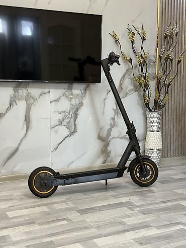 scooter elektirikli: 700manata alinib hele ustune ne qeder pul qoyulub Partlamayan rezin — 1