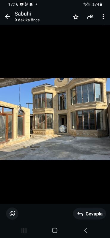 qəbələdə satılıq evlər: 7 otaqlı, 192 kv. m, Təmirsiz