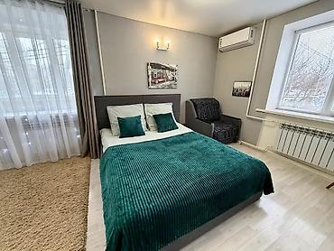 Посуточная аренда квартир: 1 комната, Люкс, элитка, Бишкек Парк ТРЦ, Душевая кабина, Постельное белье, Кондиционер — 19