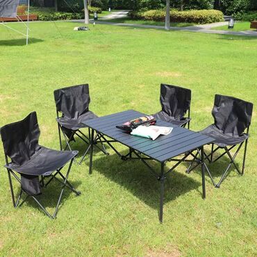 Digər idman və istirahət malları: Piknik qaz peci Kamp stolu Kamp masa Kamp cadiri Kamp stulu Piknik — 8