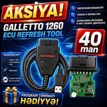 online komputer isi: Galletto 1260 çip tuning aləti. ✔✔✔ Çip FTDI FT232RL. ✔✔✔ Bu versiya — 1