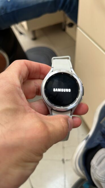 smart watch ct8 max qiymeti: İşlənmiş, Smart saat, Samsung, rəng - Boz