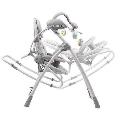 Nənnilər: ✨ Elektrikli Yelləncək Maribel Deluxe 2in1 ✨ 👶 Körpəniz üçün rahatlıq — 5