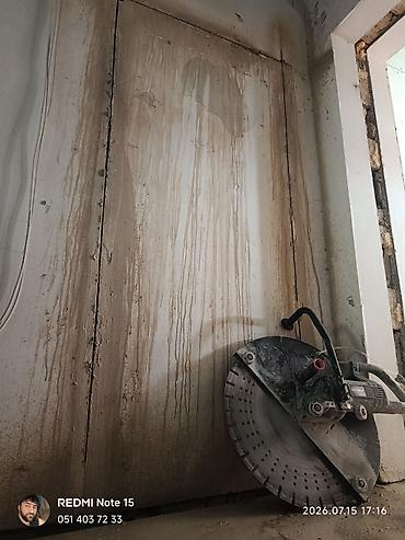 Beton işləri: Beton kəsmə xidməti - Divar, döşəmə və tavanlarda dəqiq və səliqəli — 19