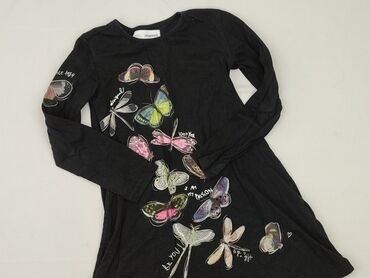 sukienka gothic: Sukienka, Desigual, 5-6 lat, 110-116 cm, stan - Bardzo dobry