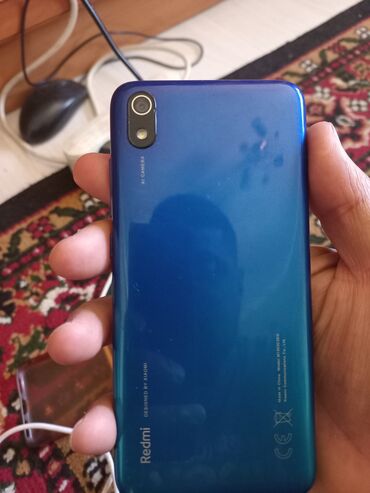 редми телфон: Xiaomi, Redmi 7A, Б/у, 4 GB, цвет - Синий, 2 SIM