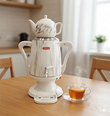 ev maqintafonu: Yeni Elektrik Samovar, 5 l, Pulsuz çatdırılma, Rayonlara çatdırılma, Ödənişli çatdırılma — 3