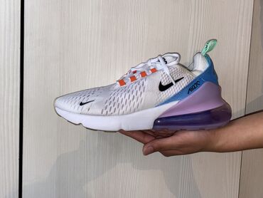 аир макс: Кроссовки, 40, 40.5, Nike, Б/у, цвет - Белый, Самовывоз