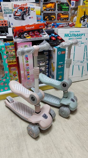 Детские самокаты: Детский самокат, Трёхколёсный, Новый — 3