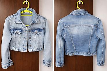 💙 teksas jakna – xs veličina 💙 kratka crop teksas jakna sa modernim na lalafo.rs 💙 teksas jakna – xs veličina 💙 kratka crop teksas jakna sa modernim