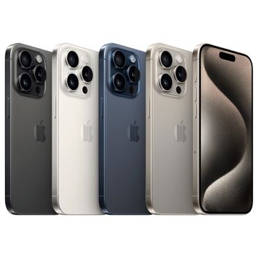 Мобильные телефоны и аксессуары: IPhone 15 Pro Max, 512 ГБ, Black Titanium, Гарантия, Кредит, Беспроводная зарядка