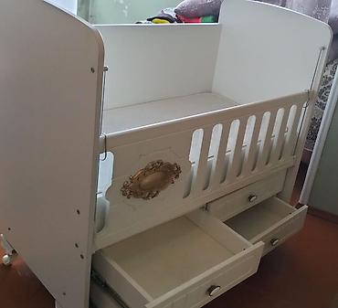 lay lay matras: Uşaq beşiyi – “Baby Mood” model - Rəng: krem/ağ tonlarında, klassik — 2