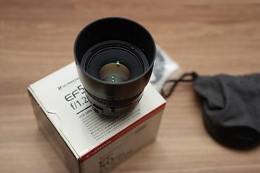 Foto və videokameralar: Canon EF 50mm f/1.2L USM obyektiv -Canonun ən ideal linzalarından — 5