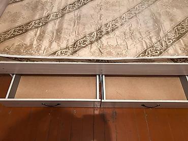 bunk bed: Односпальная кровать, Б/у, С матрасом, длина - 194 см — 3