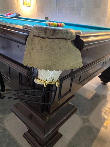 Otaqların uzunmüddətli kirayəsi: Peşəkar bilyard şəkildə gördüyünüz hər şey qiymətə daxildir. - Böyük — 2