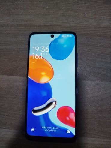 düyməli telfonlar: Xiaomi Redmi Note 11, 128 GB, rəng - Göy