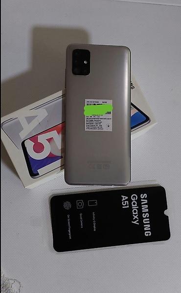 nokia e52: Samsung Galaxy A51, Б/у, 64 ГБ, цвет - Серебристый, 2 SIM — 5