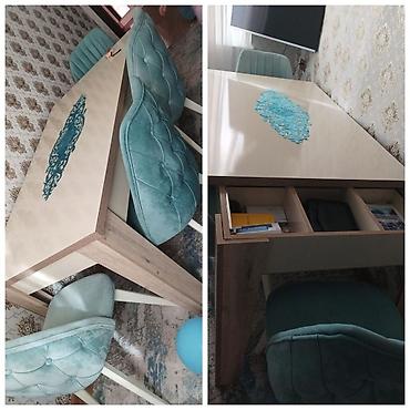 metbex stulu: Açilan masa + 4 oturacaq 230azn . Unvan Abseron Gencler seherciyi// — 1