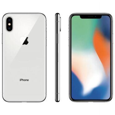 iphone 7 icloud: IPhone X, Серебристый