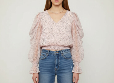 eleganckie bluzki plus size: Mohito, Жіноча блуза, розмір XS