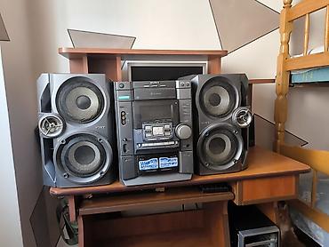 ses guc: Sony SS-DX50 original kalonkaları satılır. Sony MHC-DX50 musiqi — 1