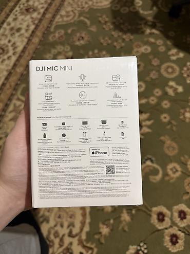 dj mic: DJI Mic Mini —абсолютно новый запечатанный Цена 7990 Ключевые — 2