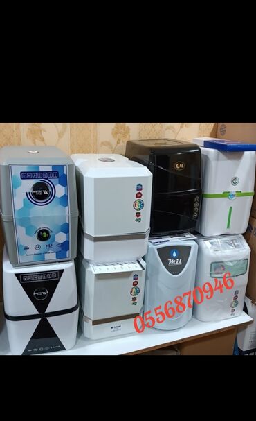 Миксеры: Mətbəx üçün su təmizləmə sistemləri – RO (Reverse Osmosis) qurğuları
