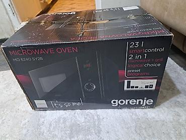 gorenje mikrodalga: Gorenje MO 6240 SY2B mikrodalğalı soba
işlənməyib tezədi qiymət sondu — 2