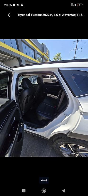 dongfeng aeolus e70: Hyundai Tucson: 2022 г., 1.6 л, Автомат, Гибрид, Кроссовер — 6