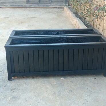 Bitkilər üçün dibçəklər: ###Taxta dibcəklər dekorativ ağaclar və güllər üçün istənilən ölçüdə — 2