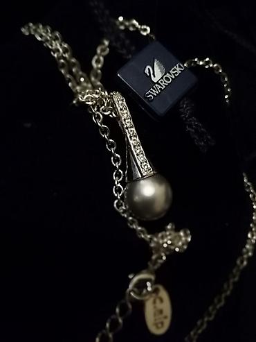 Ogrlice: Swarovski kristali i swarovski Uzgajani biser NOVO 2000 P R E L E P — 9