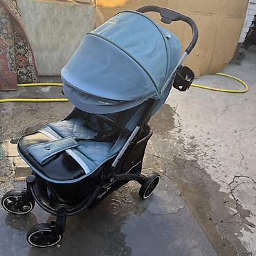 Детский мир: Прогулочная коляска Start Joy (Start Lep) голубого цвета. В — 2