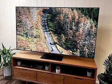 ТВ и видео: Б/у Телевизор Samsung QLED 55" UHD (3840x2160) — 1