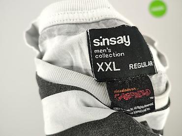 samsoe samsoe bluza: Sinsay, Koszulka dla mężczyzn, rozmiar 2XL — 4